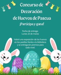 Concurso de huevos de Pascua